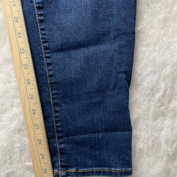 Kut From The Kloth Womens Denim Blue Mid Rise Toothpick Skinny Jeans Size 16 - Picture 8 of 10